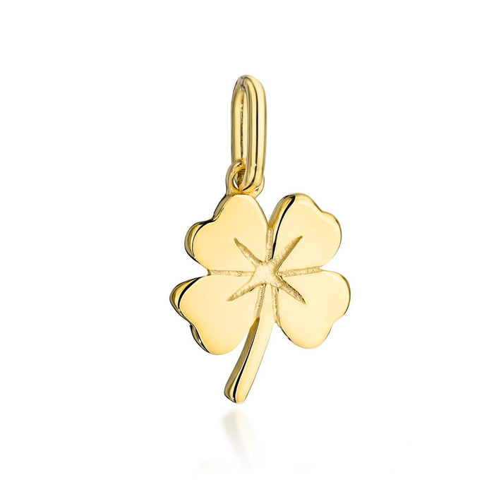 Pandantiv cu Trifoi din Aur 14k