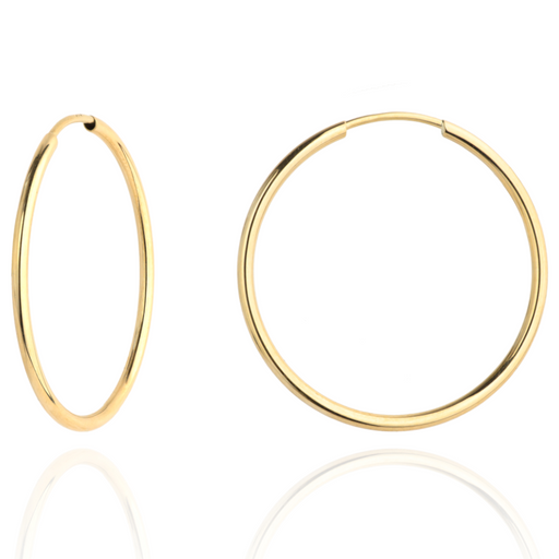 Cercei Creole Aur 14k, 7 cm