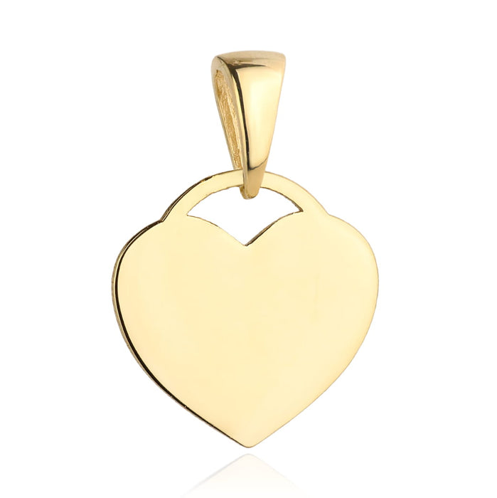 Pandantiv Aur 14K cu Inimă