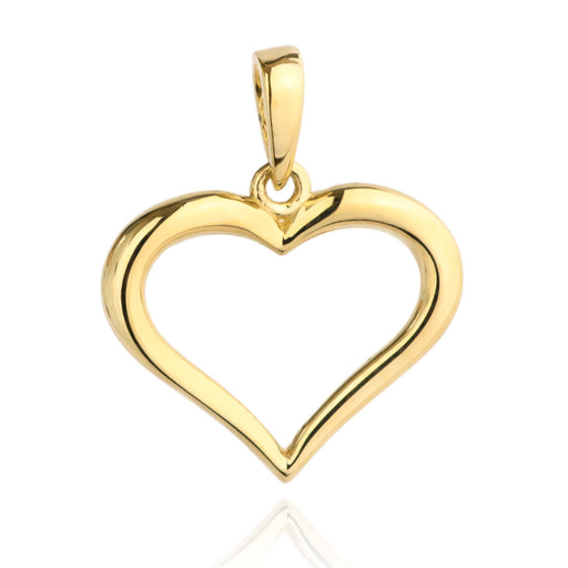 Pandantiv Inimă de Aur 14k