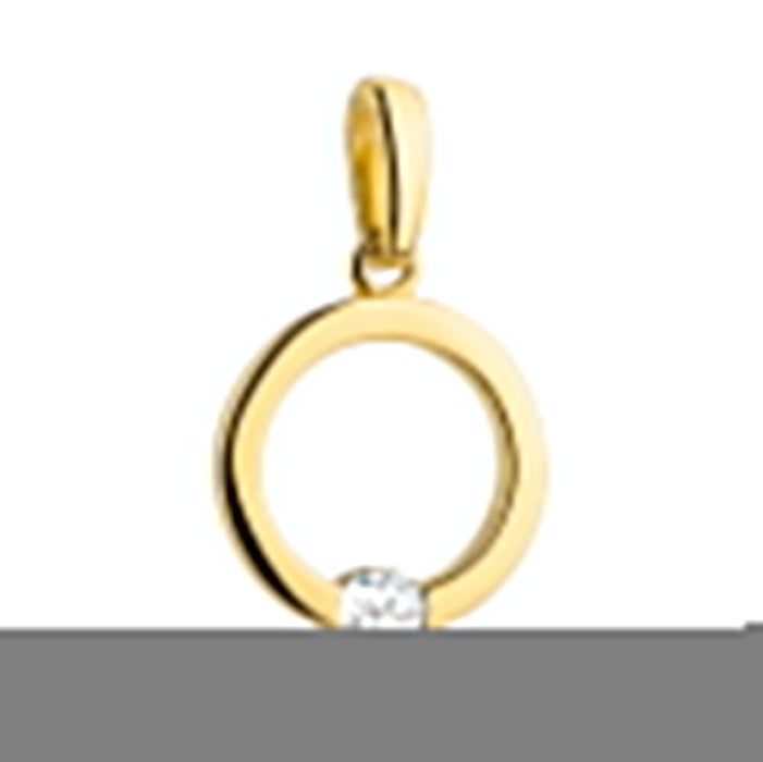 Pandantiv Aur 14K cu Zirconiu