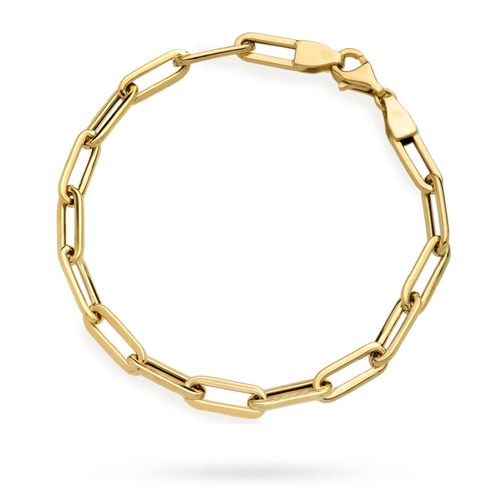 Bratara Aur 14k cu Zale Ovale