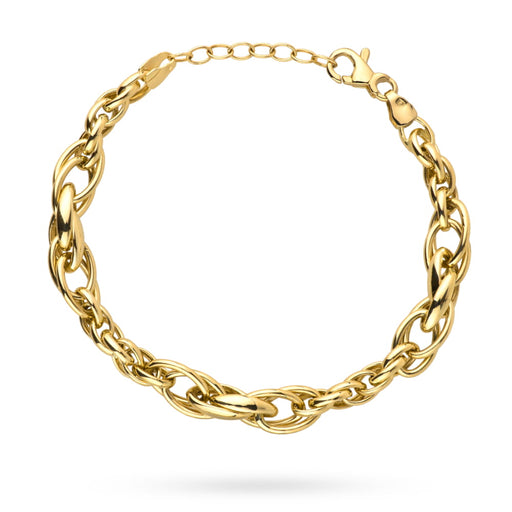 Bratara Aur 14k cu Zale Impletite