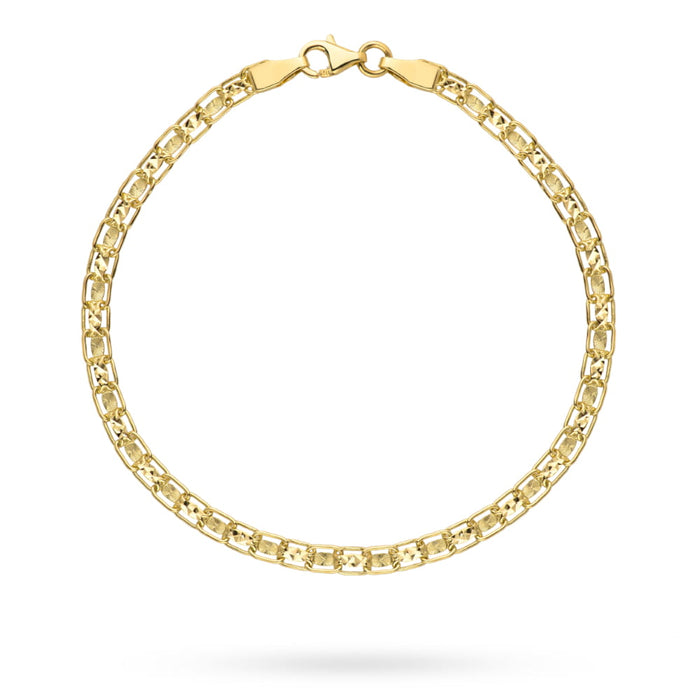 Bratara din aur din colectia "PIATTO" decorata cu diamante