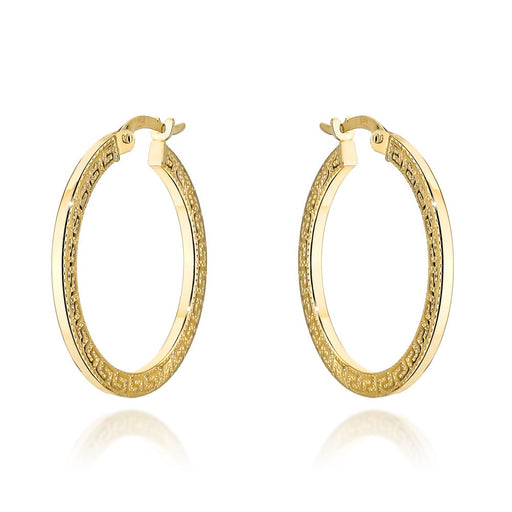 Cercei Aur 14k cu Model Grecesc