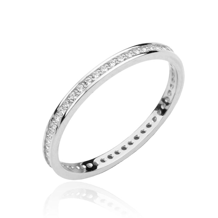 Inel Aur 14k cu Zirconii Albe