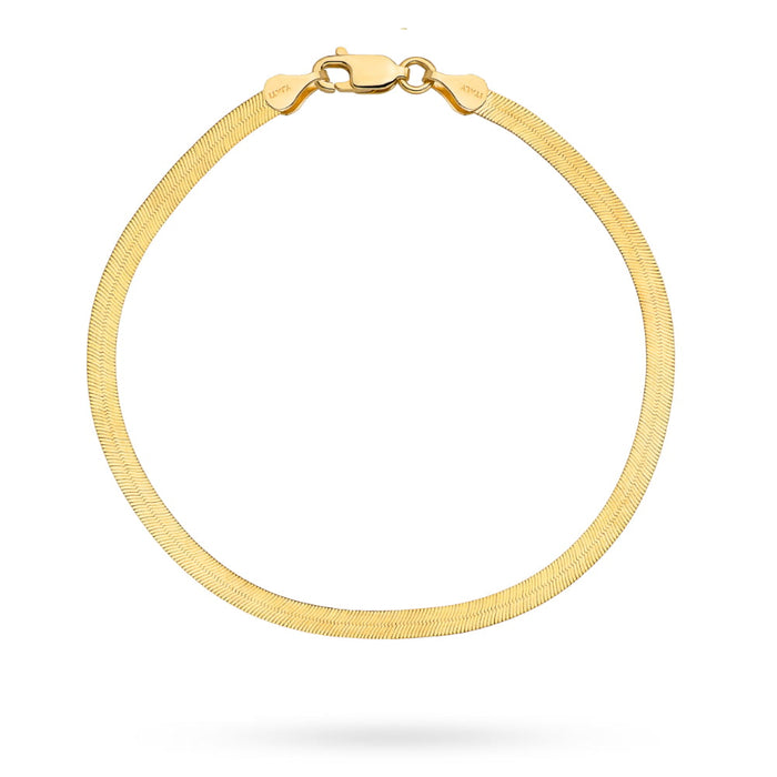 Brățară Elegantă Tip Bandă din Aur 14K