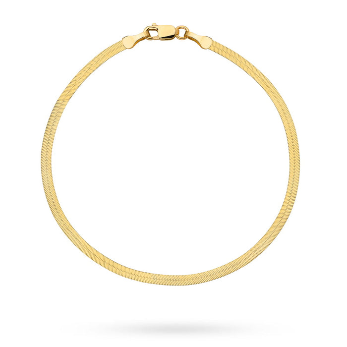 Brățară Tip Bandă Elegantă Din Aur 14K