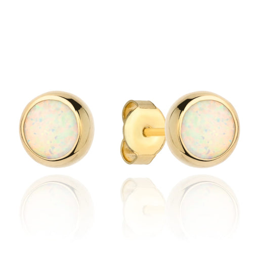 Cercei Aur 14k cu Opal