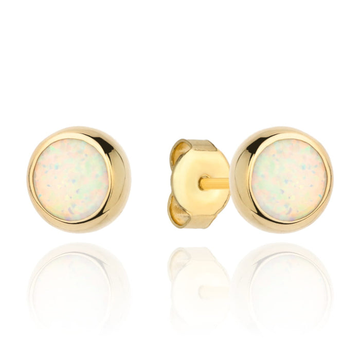 Cercei Aur 14k cu Opal