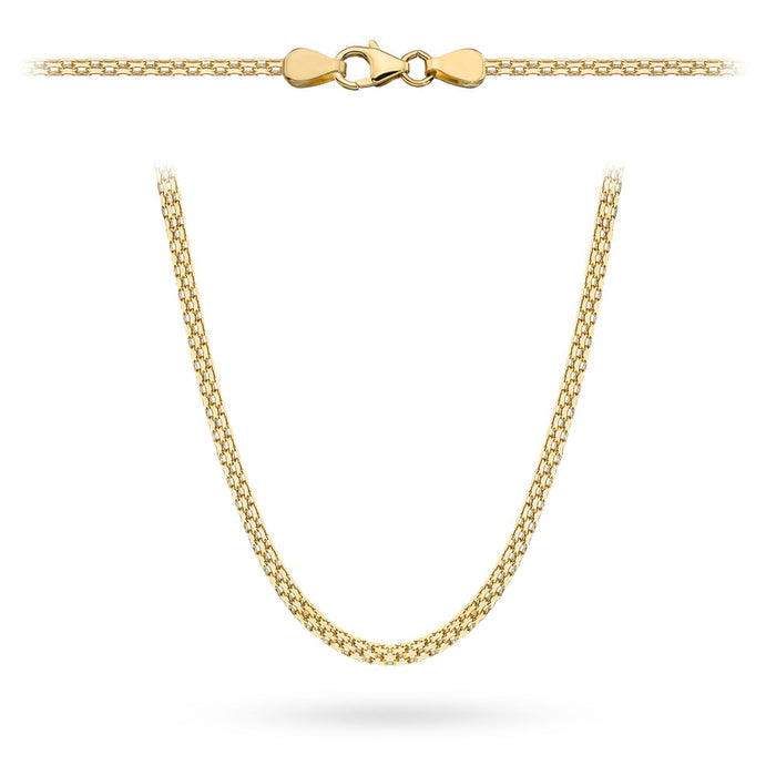 Lanț Aur 14K Bismarck 45cm - Eleganță Clasic