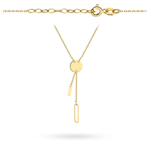 Colier Aur 14k cu Banut si Placute