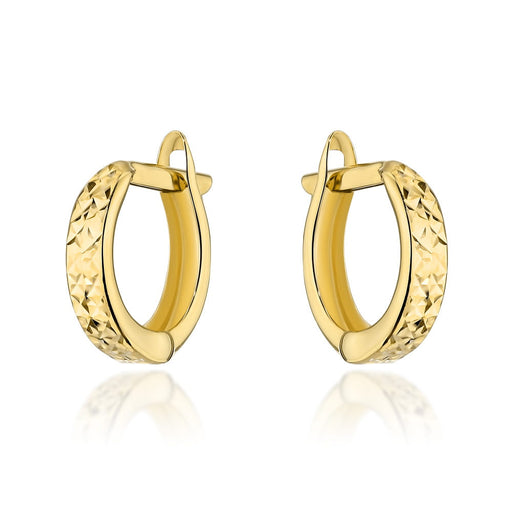 Cercei de aur 14K cu model