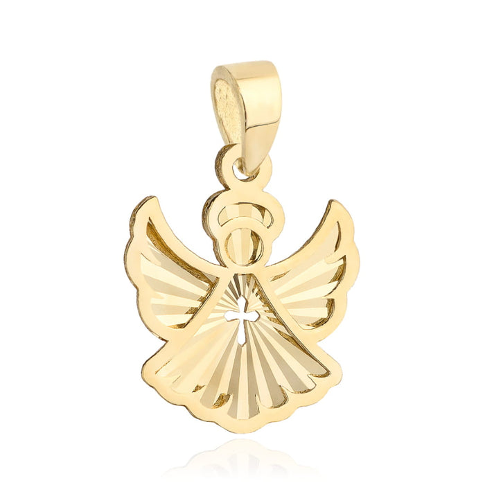 Pandantiv din aur 14K cu îngeraș 20x14 mm