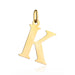 Pandantiv Aur 14K cu Litera K, 24x17 mm