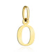 Pandantiv Aur 14K cu Litera O, 25x14 mm
