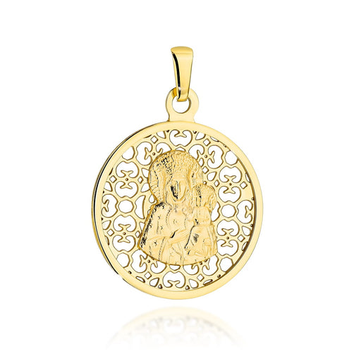 Pandantiv din Aur 14k cu Maica Domnului