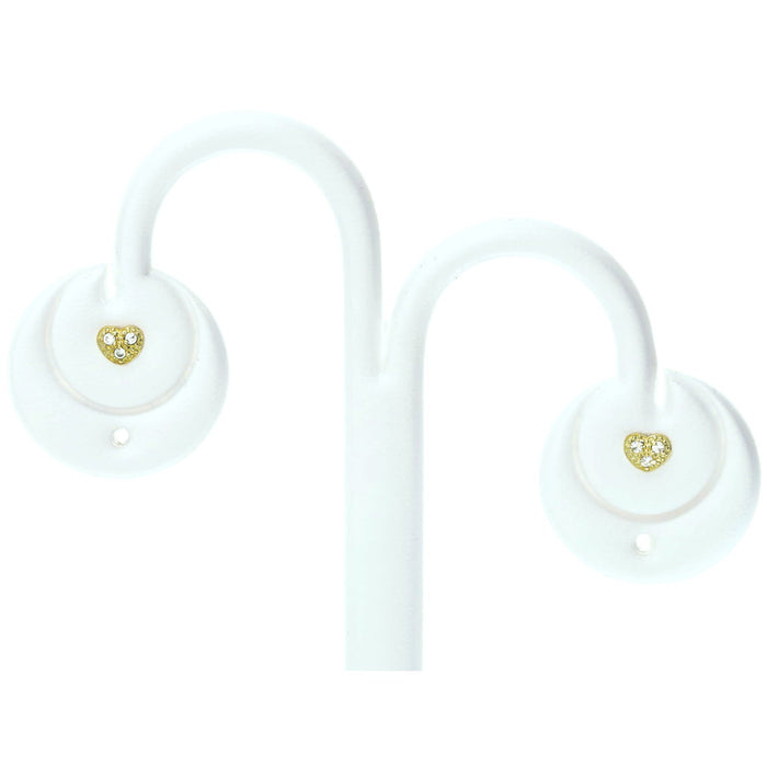 Cercei Aur 8K Inimioare cu Zirconiu 3.2343