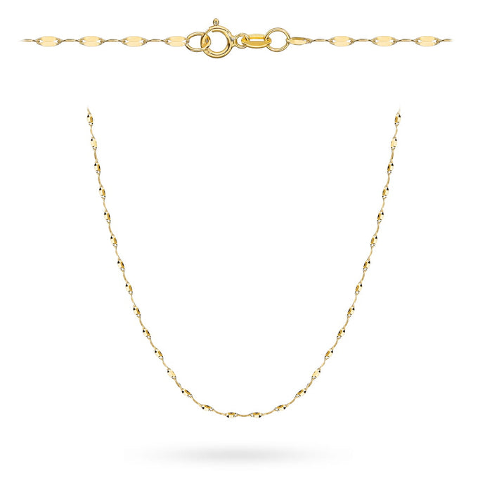 Colier Aur Finete Lanț 14K