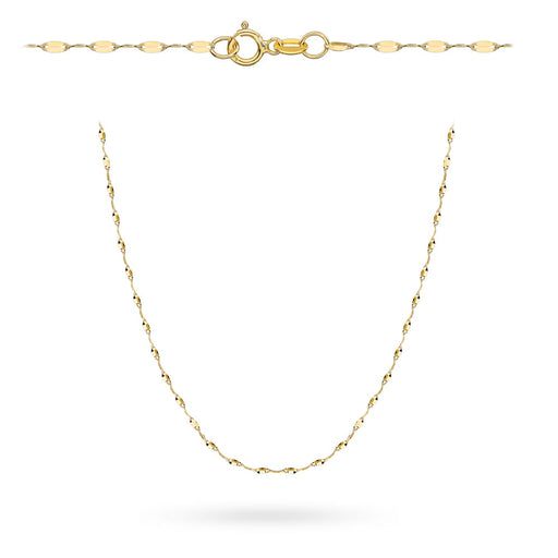 Colier Aur Finete Lanț 14K