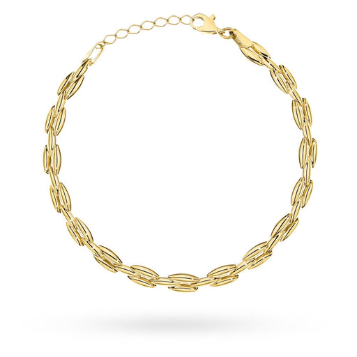 Bratara elipsa de aur