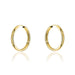 Cercei cerc de aur - 2cm, super usori
