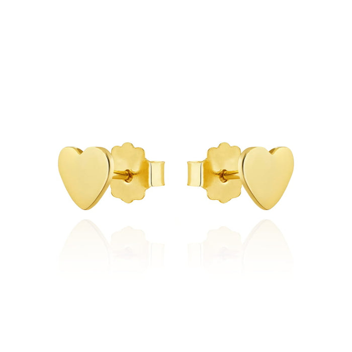 Cercei Aur 14k cu Inimioare