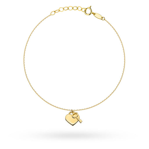 Bratara Trifoi Aur 14K - 17 cm