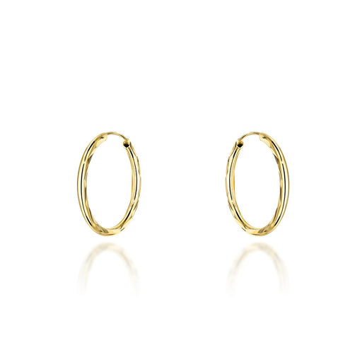 Cercei cerc cu model, super usori, 1,8 cm