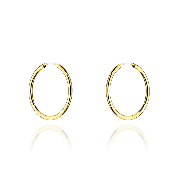 Cercei Creole Aur 14k, 2.2cm