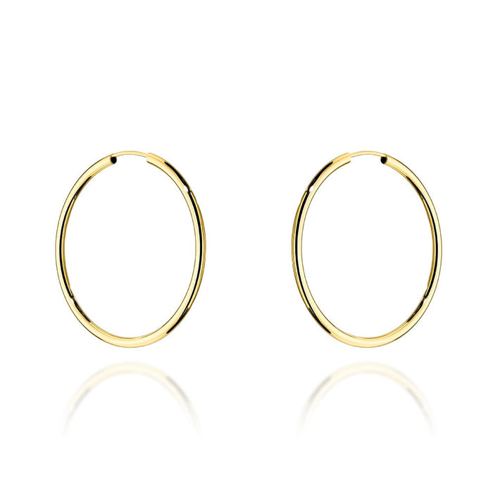 Cercei Creole Aur 14k, 3 cm