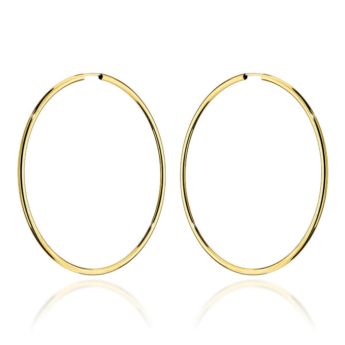 Cercei Creole Aur 14k, 5 cm