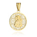 Pandantiv din Aur 14k cu Maica Domnului