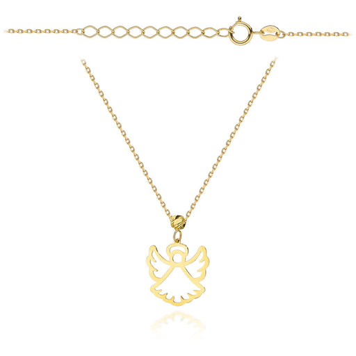 Colier de inger auriu super usor