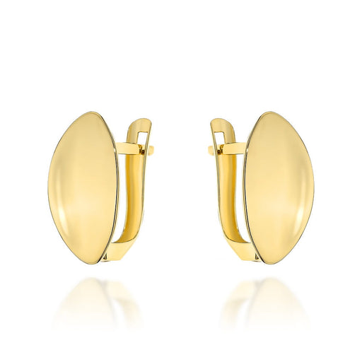 Cercei Aur 14K Elipse Simple