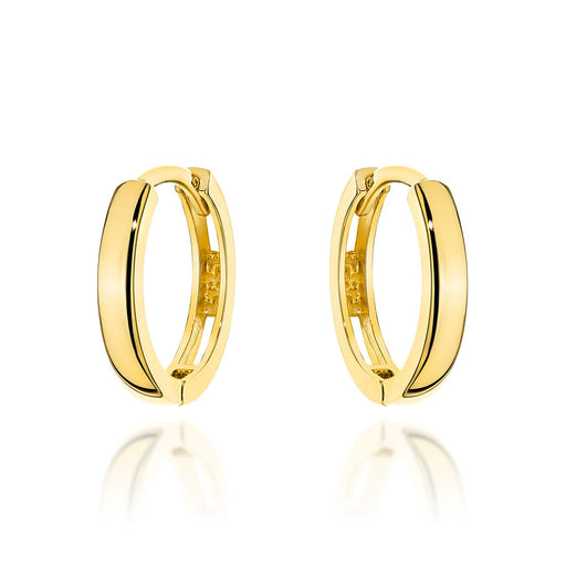 Cercei Aur 14K Rotunzi Simplu