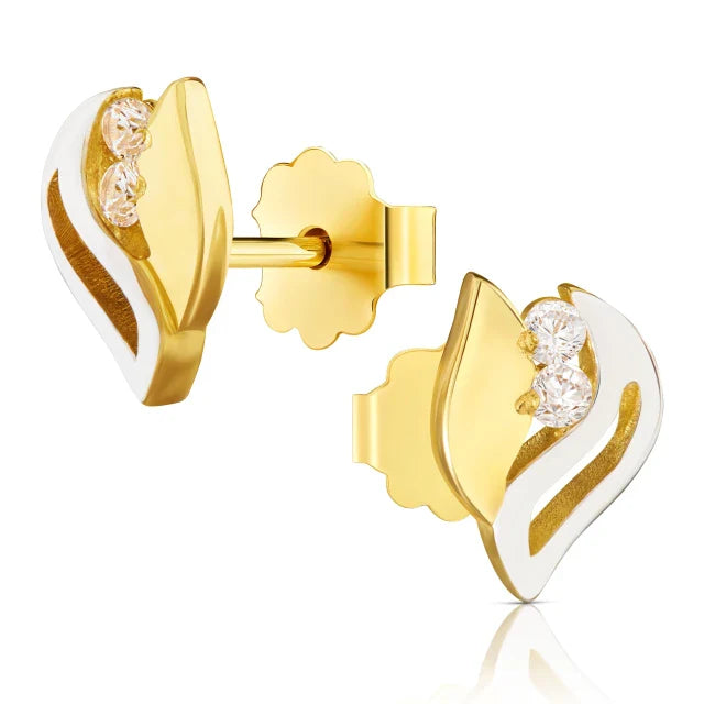 Cercei din Aur 8k cu Zirconi