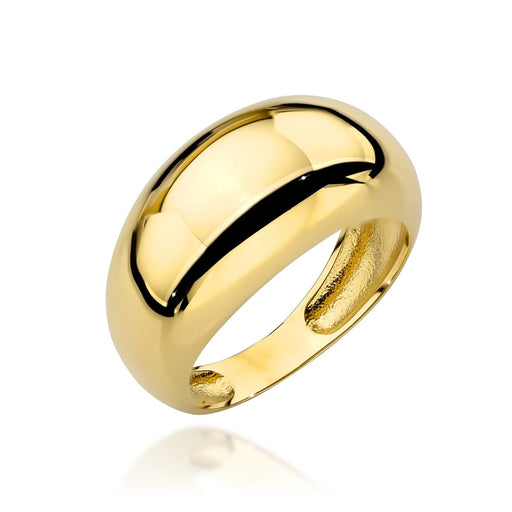 Inel Elegant Din Aur 14K Neted