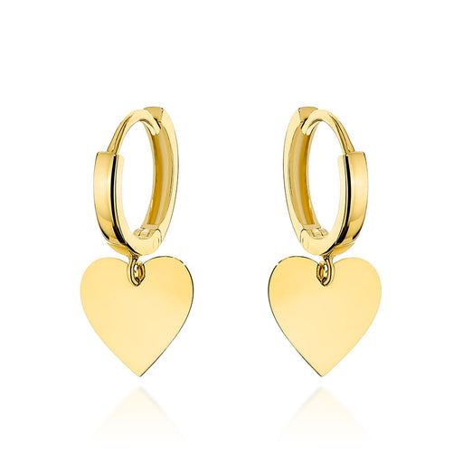 Cercei Aur: Tortițe cu Inimă Delicată