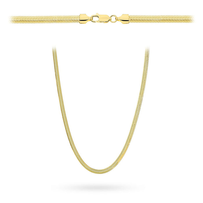 Colier Aur Șarpe - 3,3 mm