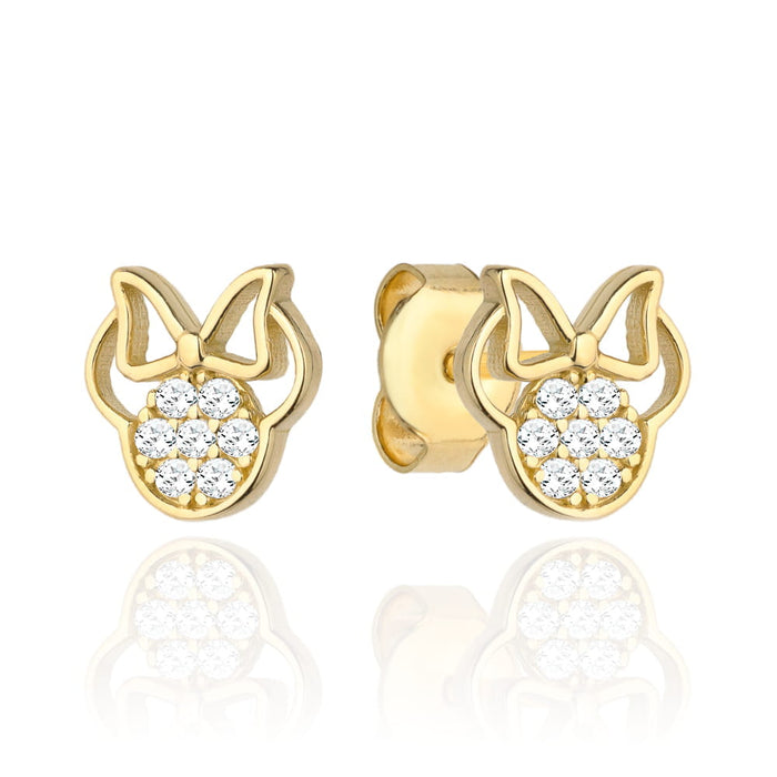 Cercei Aur 14k cu Soricel cu Fundita