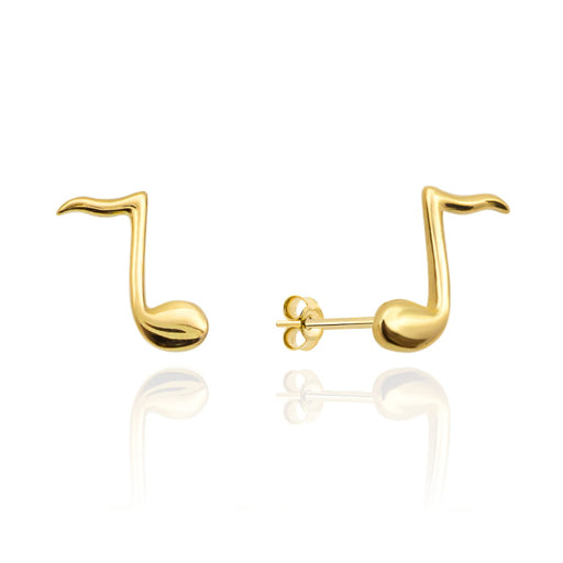 Cercei Aur Note Muzicale