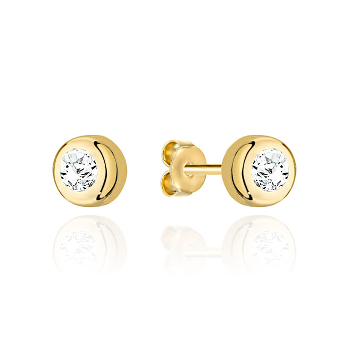 Cercei Aur 14k cu Zirconii