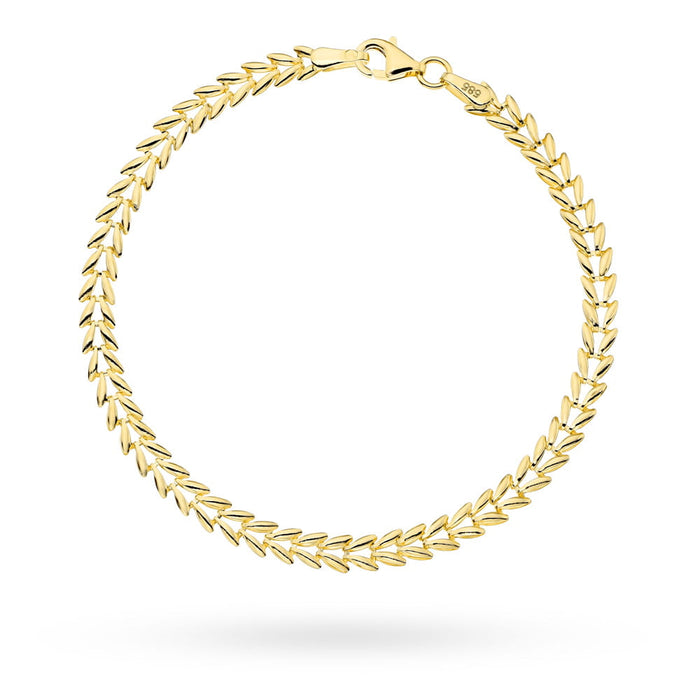 Brățară Aur 14K Model Chevron – Eleganță Clasic