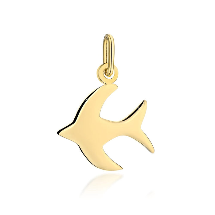 Pandantiv Rândunică din Aur 14K