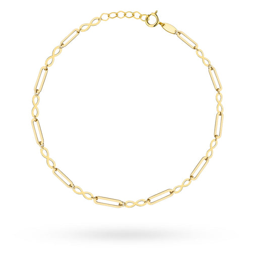 Brățară Din Aur Cu Lanț Și Semn Infinit