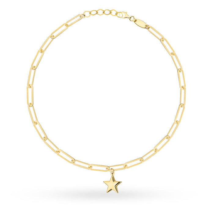Brățară Aur Zale Lungi și Steluță