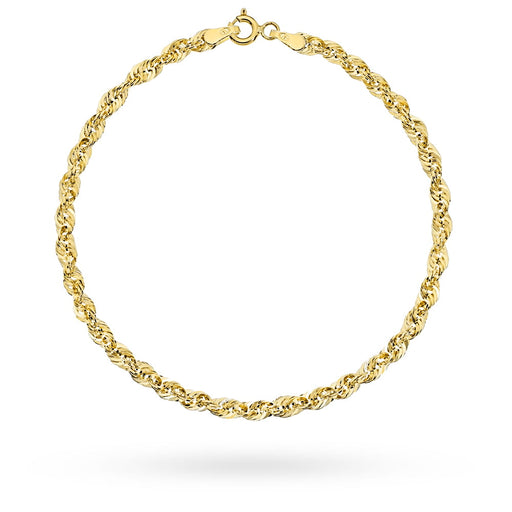 Brățară Din Aur Cu Model Helical 14K