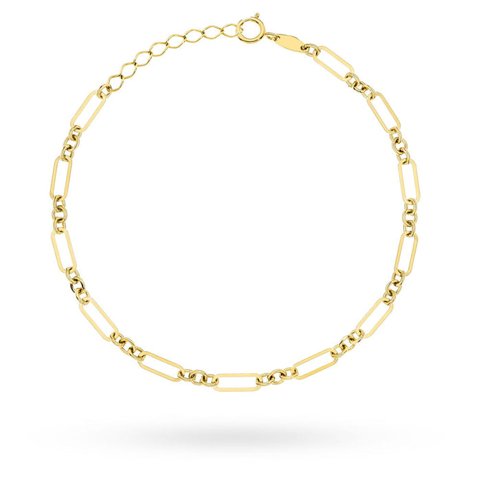 Brățară Delicată Din Aur Cu Zale