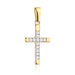 Cruciuliță din Aur cu Zirconii